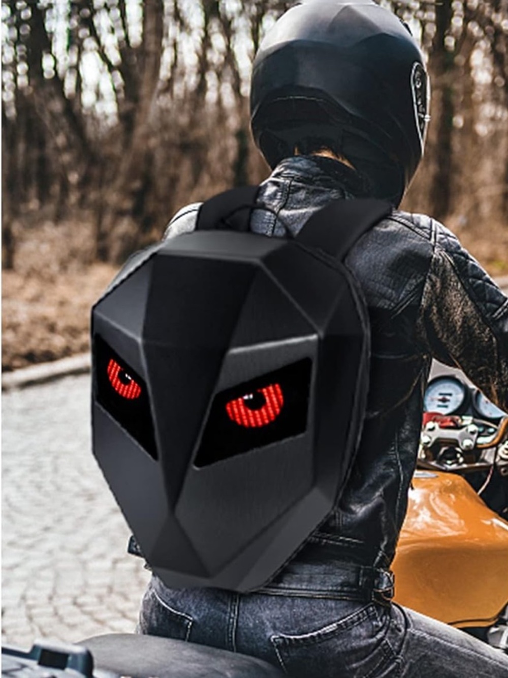 LED Backpack With DIY Programmable Full Color Screen